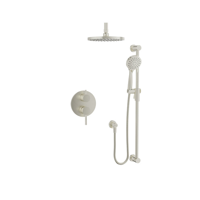 Baril Zip B66 Pressure-Balanced Shower Kit Trim - Brushed Nickel