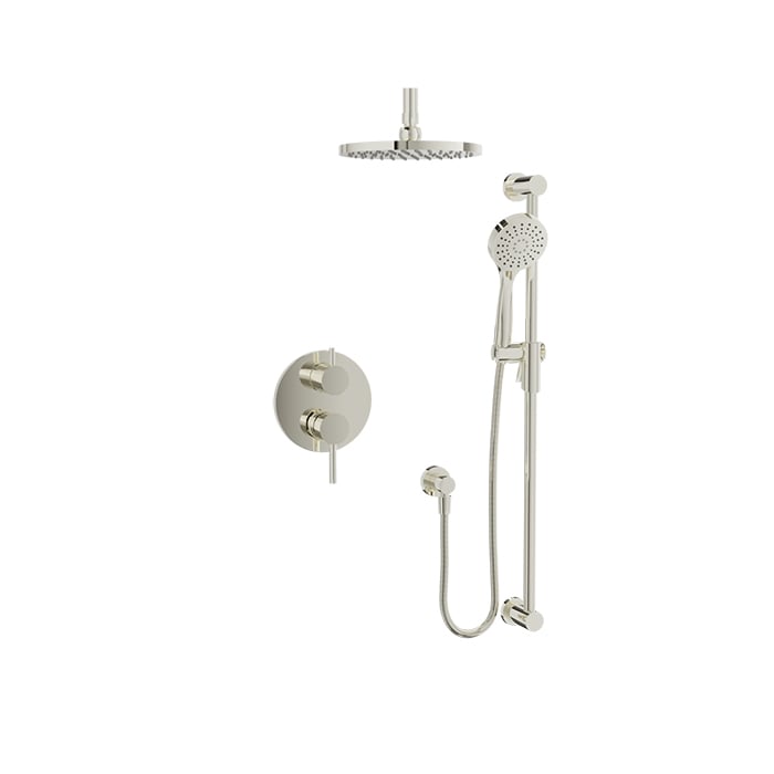 Baril Zip B66 Pressure-Balanced Shower Kit Trim - Polished Nickel