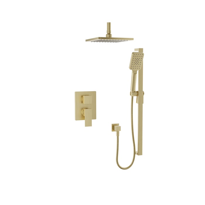 Baril Rec B05 Trim Only For Pressure-Balanced Shower Kit - Satin Brass