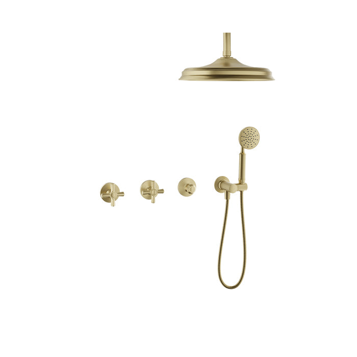 Baril Beaumont B20 Trim Only For Thermostatic Shower Kit 6" Ceiling Arm - TRR-3302-20