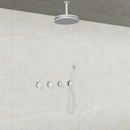 Baril Flora B47 Encastré seulement Pour ensemble de douche thermostatique, Pomme de douche plafond - TRR-3302-47