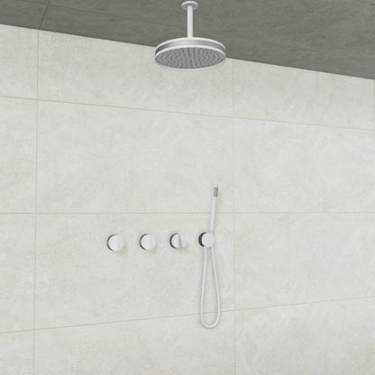 Baril Flora B47 Encastré seulement Pour ensemble de douche thermostatique, Pomme de douche plafond - TRR-3302-47