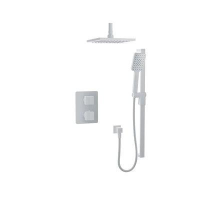 Baril Rec B05 Trim Only For Thermostatic Pressure-Balanced Shower Kit - White