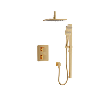 Baril Rec B05 Trim Only For Thermostatic Pressure-Balanced Shower Kit - Gold