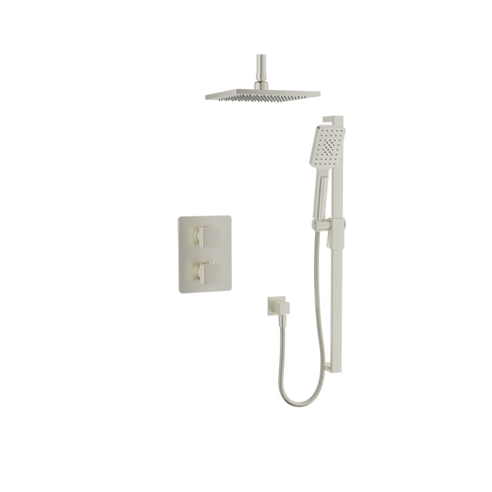 Baril Rec B05 Trim Only For Thermostatic Pressure-Balanced Shower Kit - Brushed Nickel