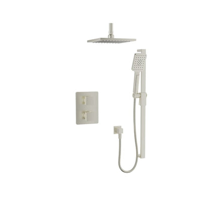 Baril Rec B05 Trim Only For Thermostatic Pressure-Balanced Shower Kit - Brushed Nickel