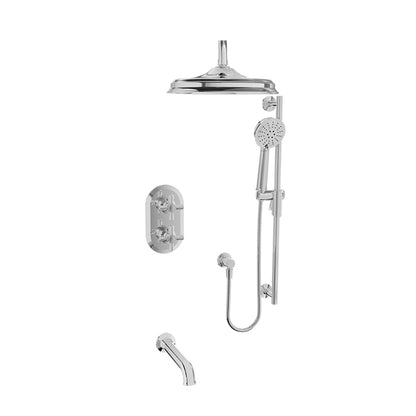 Garniture seulement pour ensemble de douche thermostatique à pression compensée Baril Beaumont B20 - TRR-4303-20