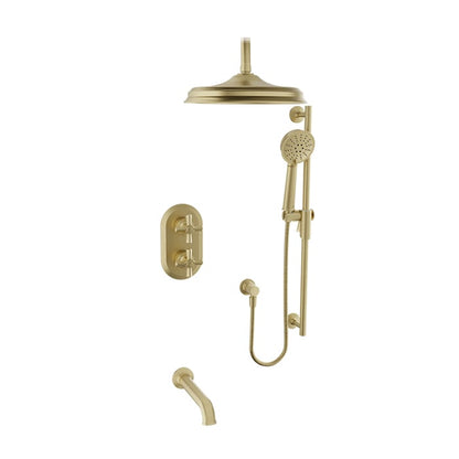 Garniture seulement pour ensemble de douche thermostatique à pression compensée Baril Beaumont B20 - TRR-4303-20