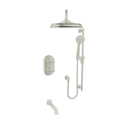 Garniture seulement pour ensemble de douche thermostatique à pression compensée Baril Beaumont B20 - TRR-4303-20