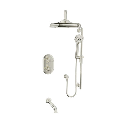 Garniture seulement pour ensemble de douche thermostatique à pression compensée Baril Beaumont B20 - TRR-4303-20