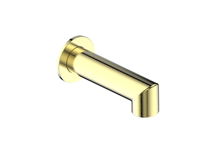 Vogt Round Slip-On Tub Spout TS.03.06 in Brushed Gold