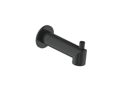 Vogt Round Slip-On Tub Spout with Diverter TS.03.07 in Matte Black