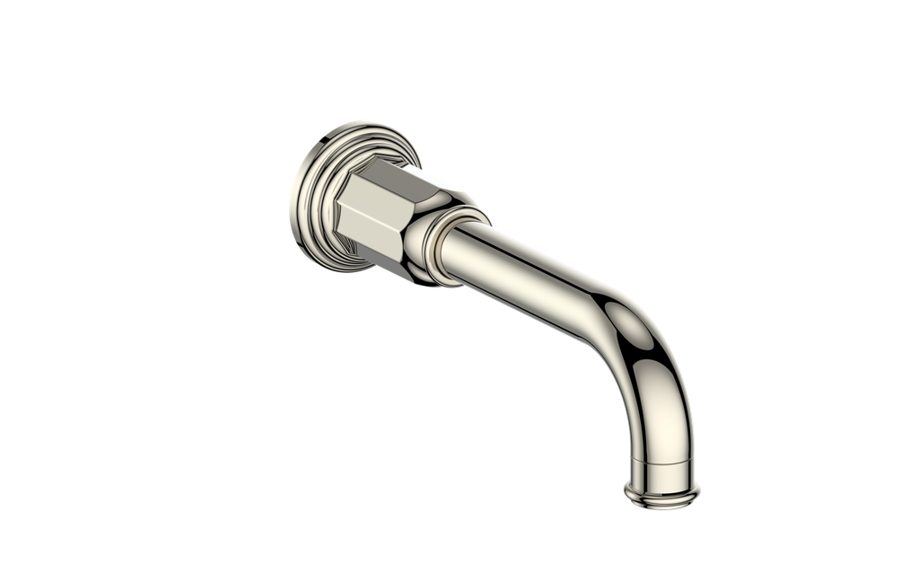 Vogt Carinthia Tub Spout in Polished Nickel – TS.10.07.PN
