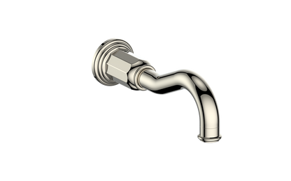 Vogt Carinthia Traditional Tub Spout in Polished Nickel – TS.11.07.PN