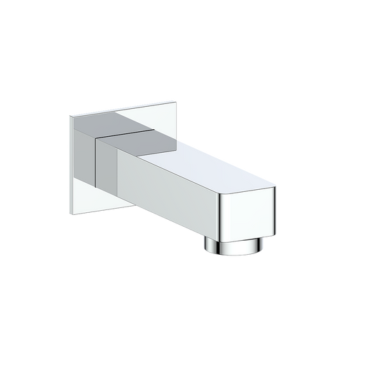 Vogt Square Slip-On Tub Spout TS.41.06 in Polished Chrome