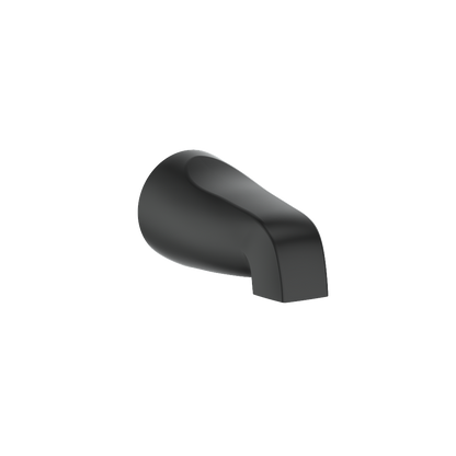 Vogt Round Slip-On Tub Spout TS.42.06 in Matte Black