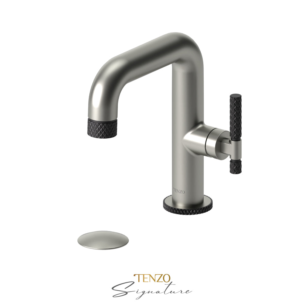 Tenzo Bellacio BE10-C brushed nickel with matte black