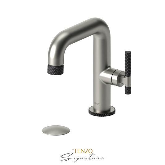Tenzo Bellacio BE10-C brushed nickel with matte black