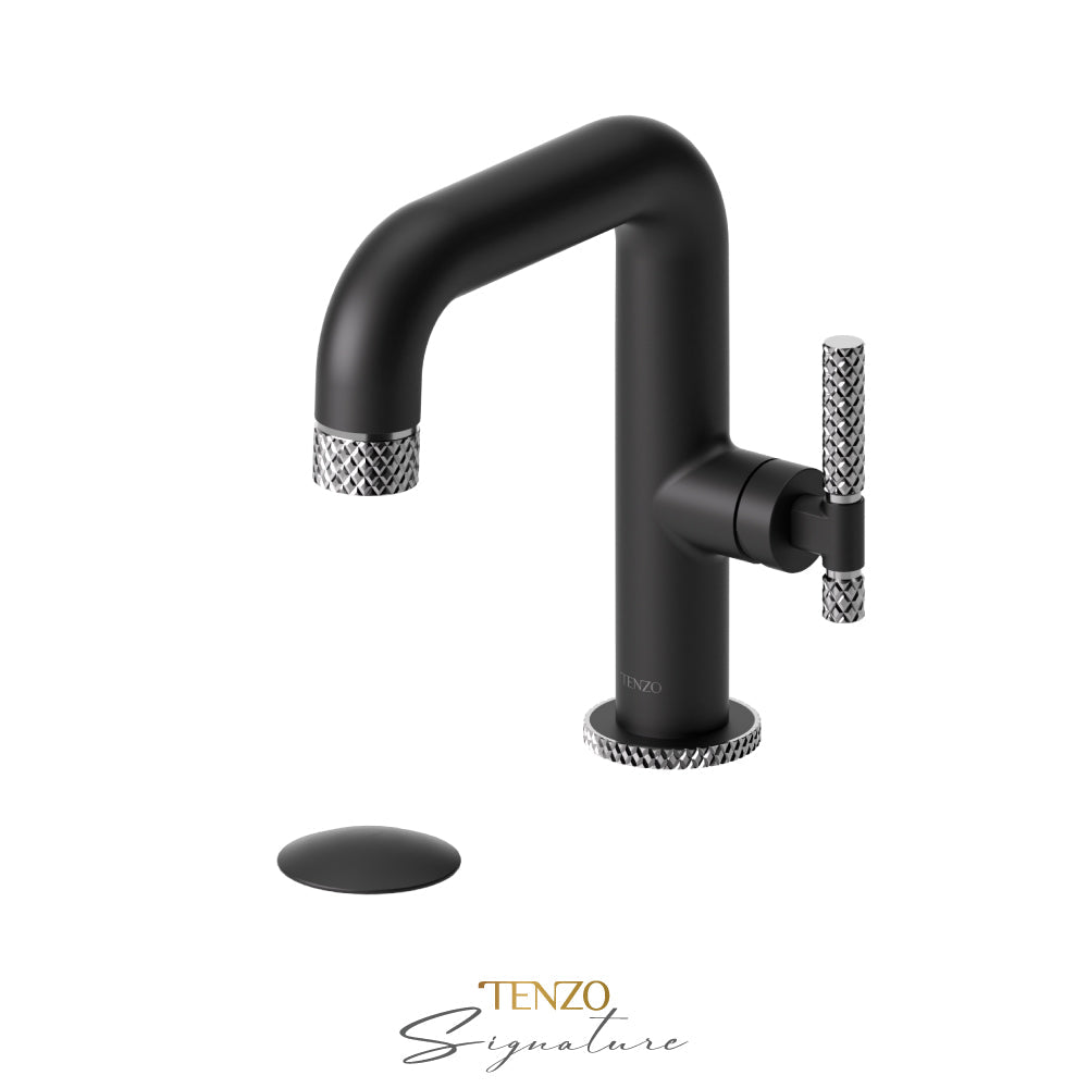 Tenzo Bellacio BE10-C matte black with chrome