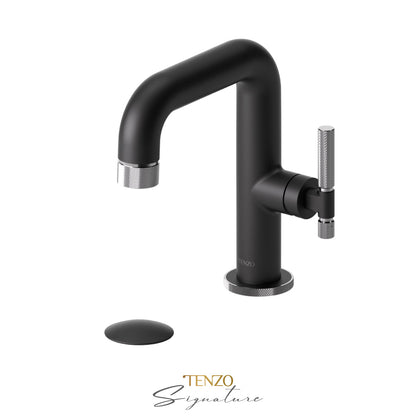 Tenzo Bellacio BE10-F matte black with chrome