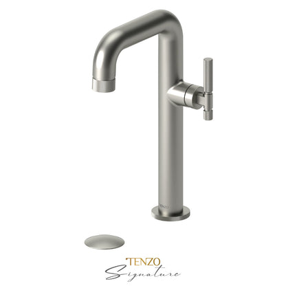 Tenzo Bellacio BE10H-F tall brushed nickel
