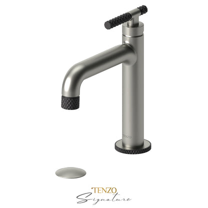 Tenzo Bellacio BE11-C brushed nickel with matte black