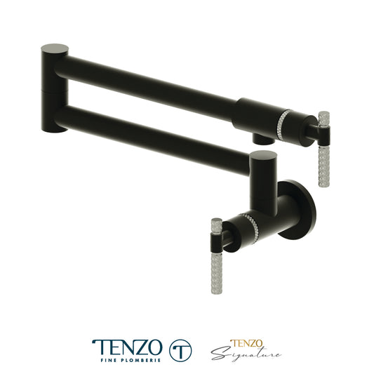 Tenzo Bellacio Robinet de remplissage, Design moleté plus grand BE160-C