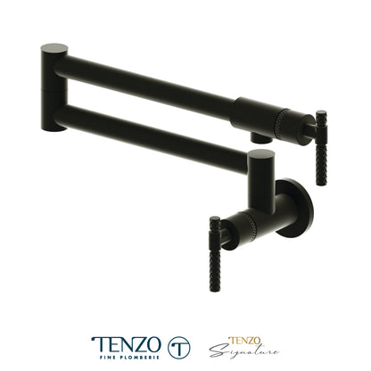 Tenzo Bellacio Pot Filler, Larger Knurled Design BE160-C