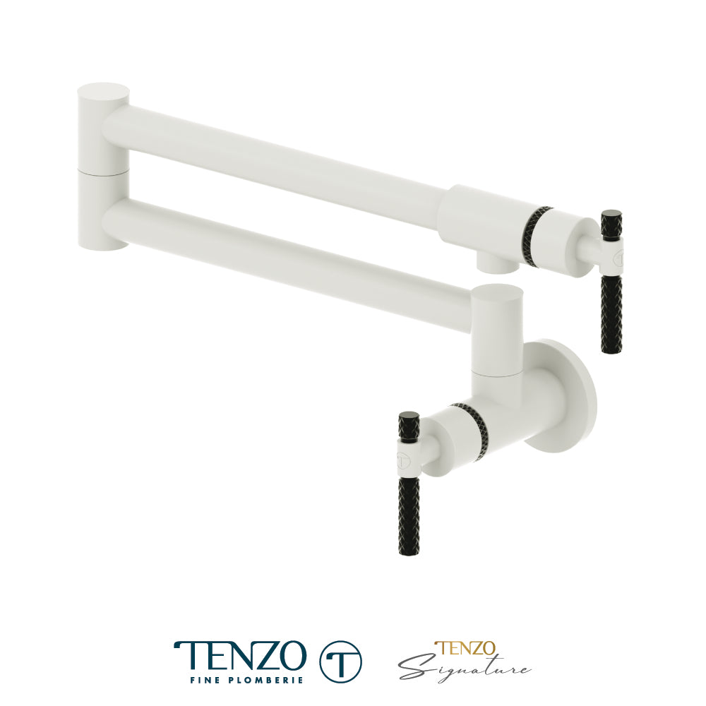 Tenzo Bellacio Pot Filler, Larger Knurled Design BE160-C