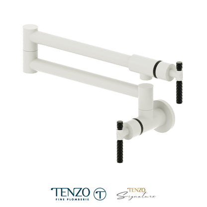 Tenzo Bellacio Pot Filler, Larger Knurled Design BE160-C