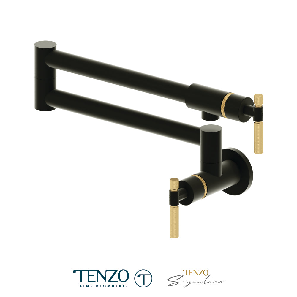 Tenzo Bellacio Pot Filler, Knurled Design  BE160-F