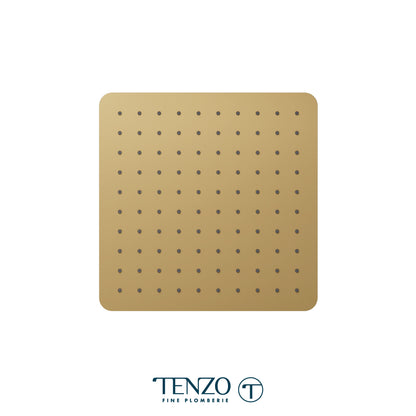 Tenzo Quantum Recessed Ceiling Shower Head, 25 x 25 cm [10"] - CSH-10-Q