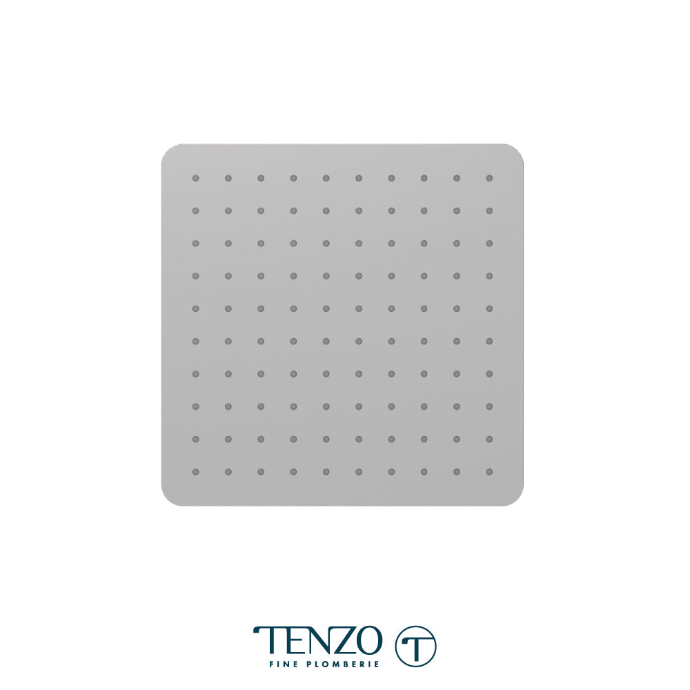 Tenzo Quantum Recessed Ceiling Shower Head, 25 x 25 cm [10"] - CSH-10-Q