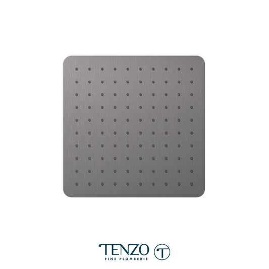 Tenzo Quantum Recessed Ceiling Shower Head, 25 x 25 cm [10"] - CSH-10-Q