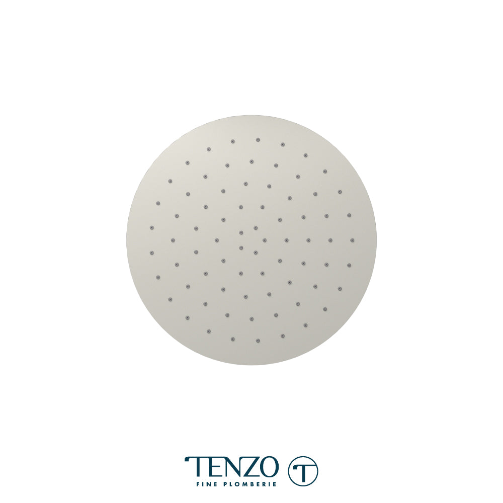 Tenzo Round Recessed Ceiling Shower Head, 25 cm [10"] - CSH-10-R