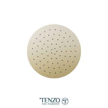 Tenzo Round Recessed Ceiling Shower Head, 25 cm [10"] - CSH-10-R