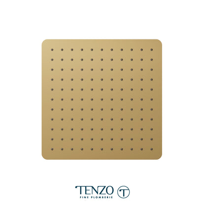 Tenzo Quantum Recessed Ceiling Shower Head, 30 x 30 cm [12"] - CSH-12-Q