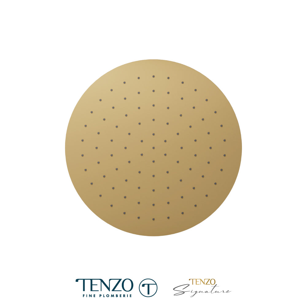 Tenzo Round Recessed Ceiling Shower Head, 30 cm [12"] - CSH-12-R