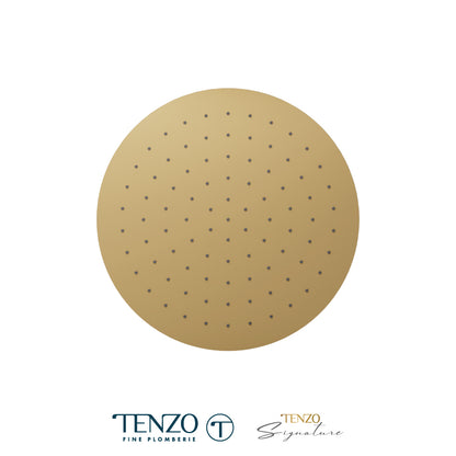 Tenzo Round Recessed Ceiling Shower Head, 30 cm [12"] - CSH-12-R