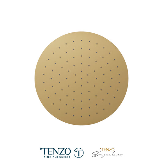 Tenzo Round Recessed Ceiling Shower Head, 30 cm [12"] - CSH-12-R