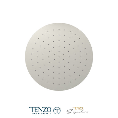 Tenzo Round Recessed Ceiling Shower Head, 30 cm [12"] - CSH-12-R