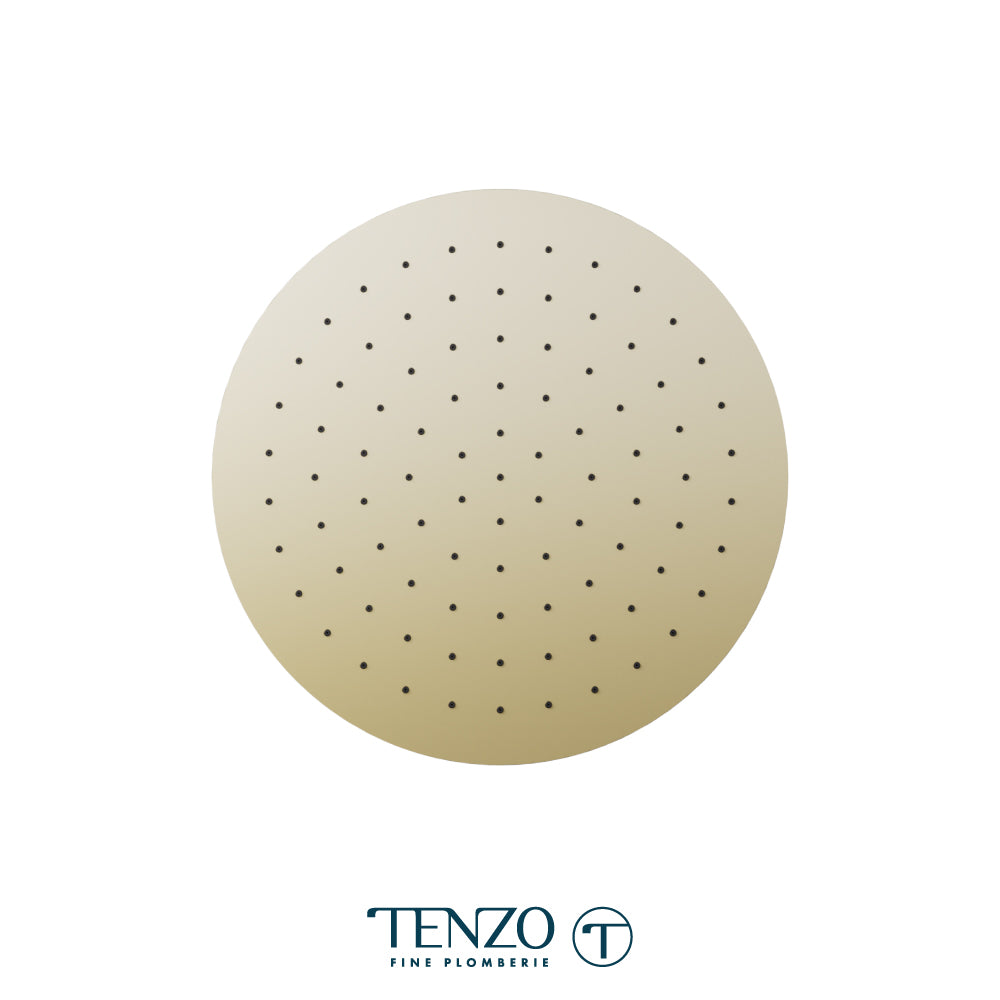 Tenzo Round Recessed Ceiling Shower Head, 30 cm [12"] - CSH-12-R
