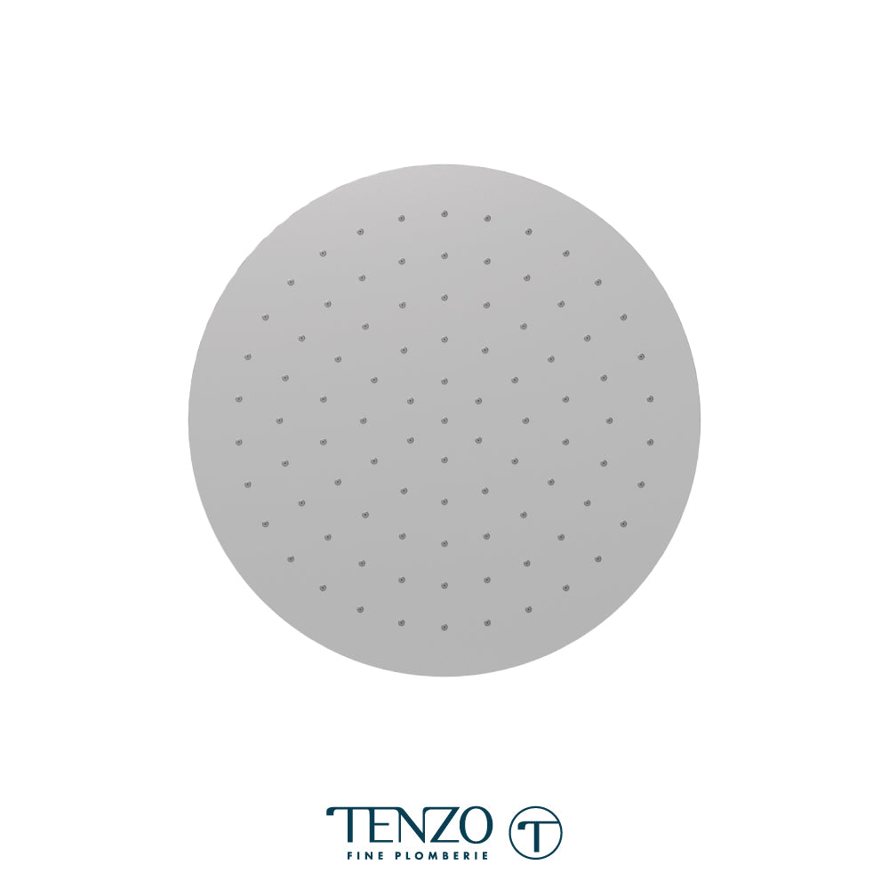 Tenzo Round Recessed Ceiling Shower Head, 30 cm [12"] - CSH-12-R