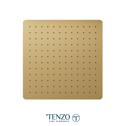 Tenzo Quantum Recessed Ceiling Shower Head, 40 x 40 cm [16"] - CSH-16-Q