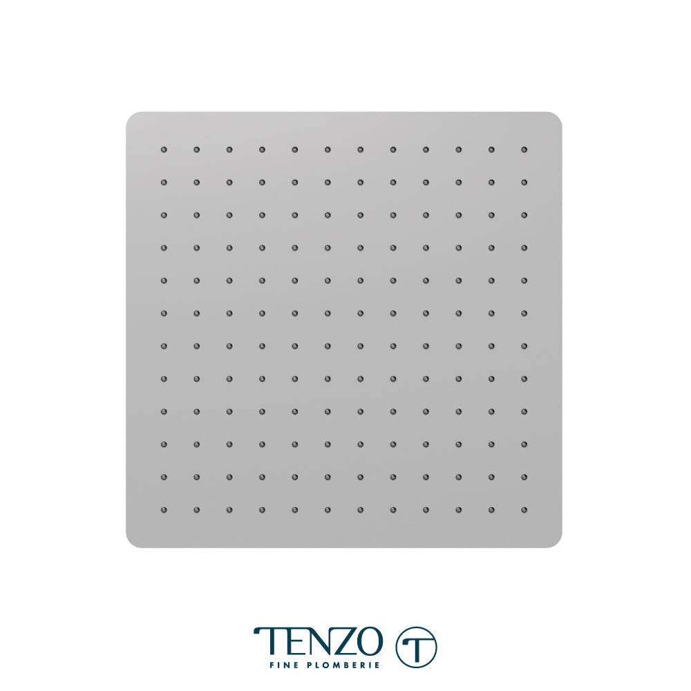 Tenzo Quantum Recessed Ceiling Shower Head, 40 x 40 cm [16"] - CSH-16-Q