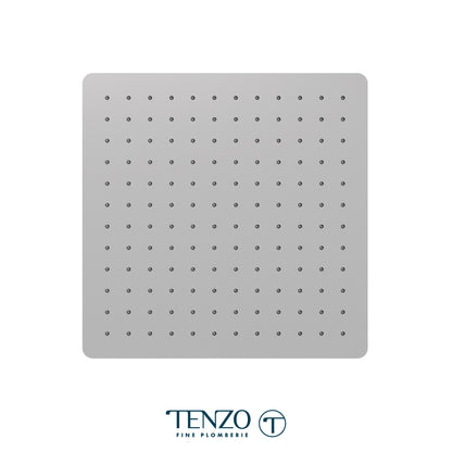Tenzo Quantum Recessed Ceiling Shower Head, 40 x 40 cm [16"] - CSH-16-Q