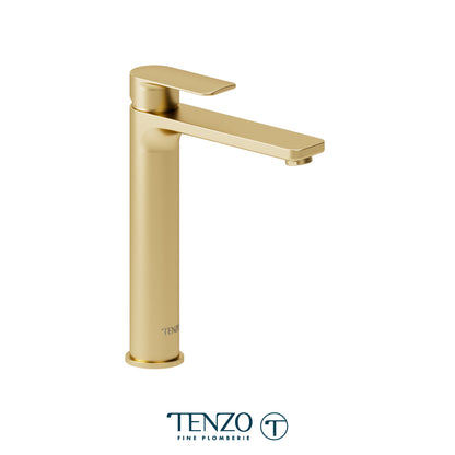 Tenzo Delano Top-Lever Tall Single Hole Lavatory Faucet Without Drain - DE12H