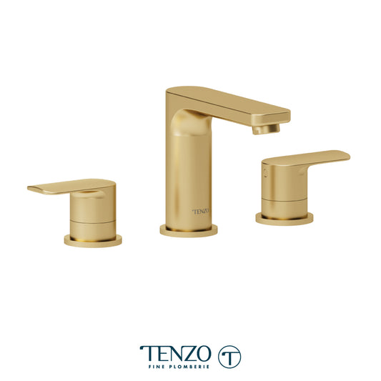 Tenzo Delano 8 Inch Widespread Lavatory Faucet Without Drain - DE13