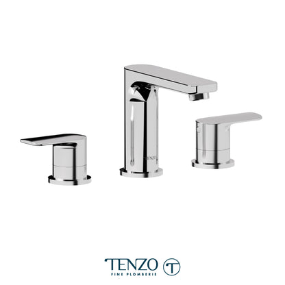 Tenzo Delano 8 Inch Widespread Lavatory Faucet Without Drain - DE13