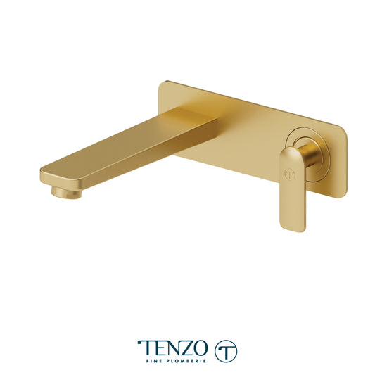 Tenzo Delano Single Plate Wall Mount Lavatory Faucet Without Drain - DE15